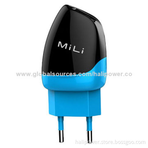 USB Wall Charger with Lightning Cable, 100-240V Input